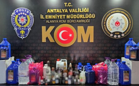 Antalya'da Büyük Operasyon Kaçakçılık ve Organize Suçlara Geçit Yok