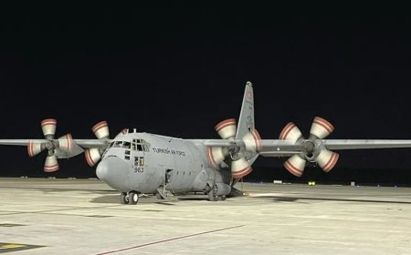 Askeri kargo uçağımız Gürcistan'da düştü!.