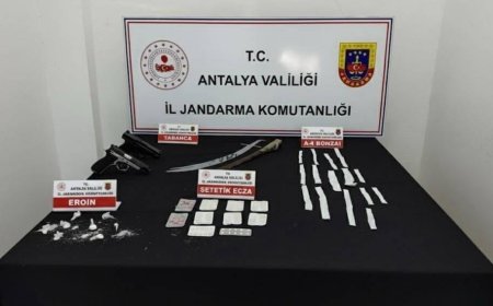 Antalya'da Dev Narko Operasyon: 500 İçimlik Bonzai ve Sentetik Hap Ele Geçirildi