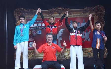 Kemer Karate Takımı'ndan Madalya Yağmuru!