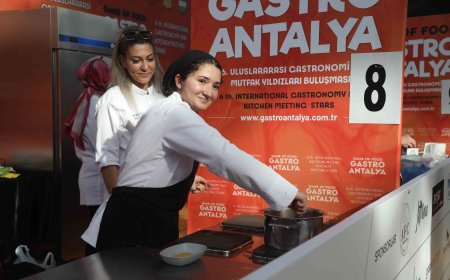 GastroAntalya'da Genç Yetenekler Sahne Aldı: Lise Öğrencileri Staj ve Kariyer Fırsatı Yakaladı