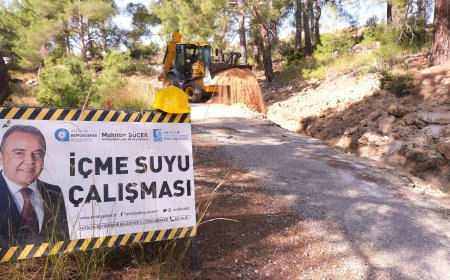 Manavgat Hocalı'da İçme Suyu Sorununu Kökten Çözecek Proje Başlatıldı