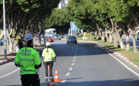 Antalya Trafiğinde Sıkı Denetim: 1 Haftada 68 Bin Sürücü Kontrol Edildi