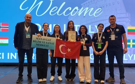 Manavgat BİLSEM'den İtalya'da Tarihi Başarı: Robot Yarışmasında 6 Madalya Kazandılar!