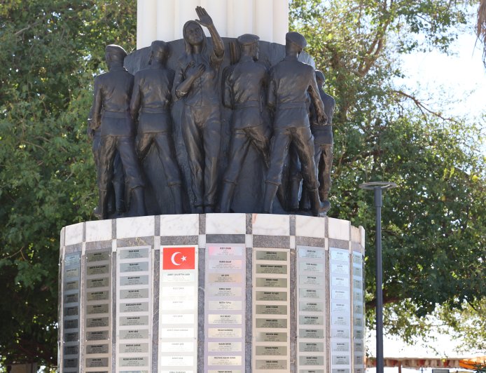 315 Şehidin İsmi Minnetle Yaşatılıyor: Antalya Büyükşehir Şehitler Anıtı’nı Restore Etti