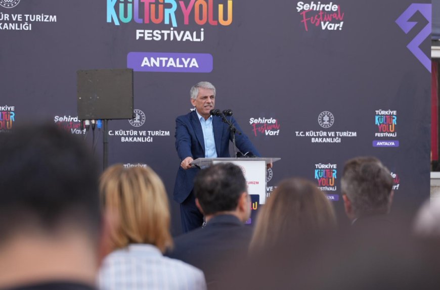 Türkiye Kültür Yolu Festivali’nin Finali Antalya’da Başladı: Kültür ve Sanat Şöleni Dokuz Gün Sürecek