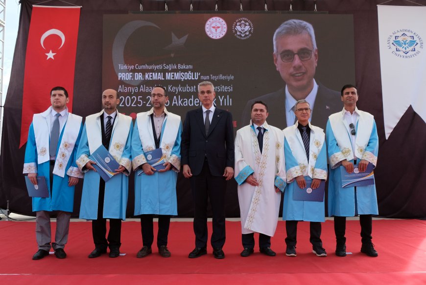 ALKÜ Tıp Fakültesi Beyaz Önlük Töreni: Bakan Memişoğlu'ndan Tarihe ve Geleceğe Vurgu