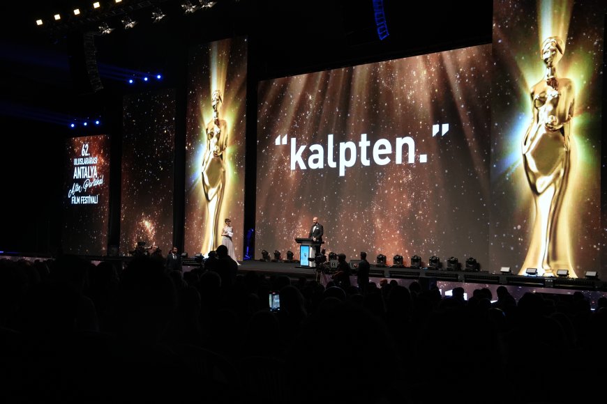 Antalya Altın Portakal film festivalinde muhteşem gala