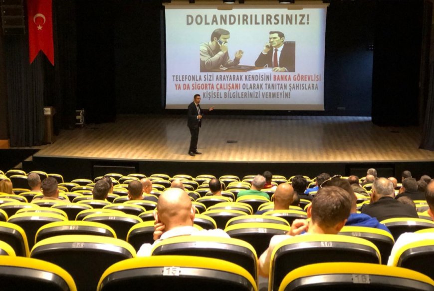Antalya'da Banka ve PTT Özel Güvenlik Görevlilerine Dolandırıcılık ve İş Birliği Eğitimi