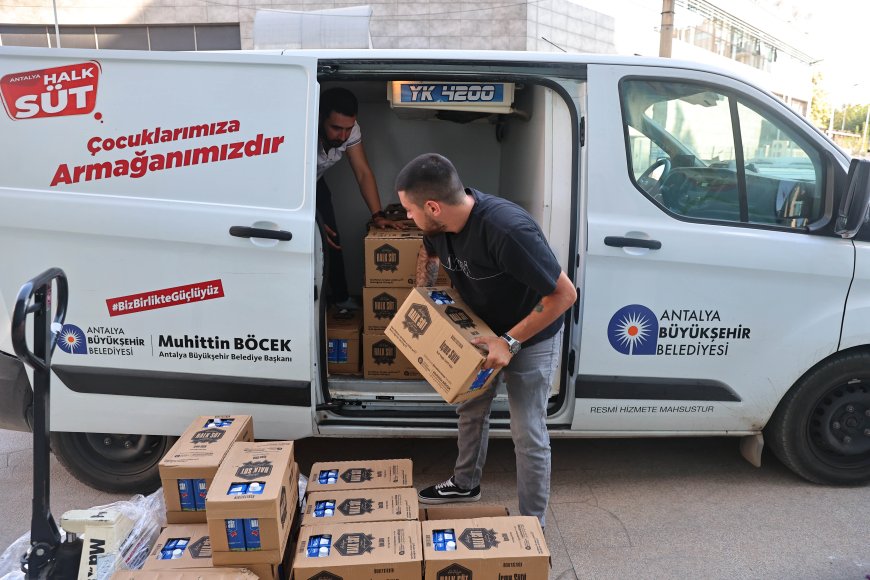 Antalya Büyükşehir'den Bebeklere Hayati Destek: Halk Mama Projesi 1500'den Fazla Aileye Ulaştı