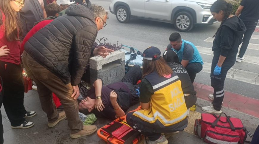 Manavgat'ta Yaya Geçidinde Kaza: Bisiklet Çarptığı Kadını Yaralı Bırakıp Kaçtı