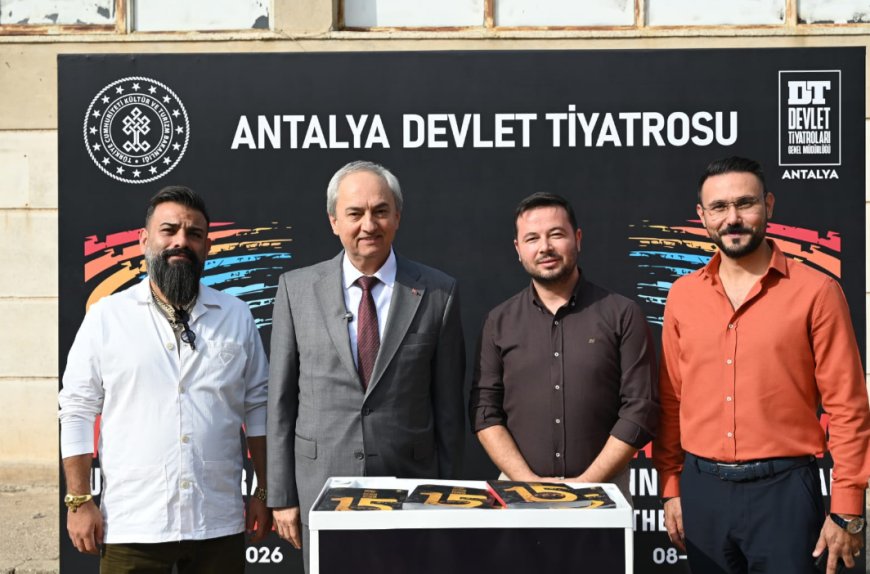 Kepez Belediye Başkanı Mesut Kocagöz'den Antalya Devlet Tiyatrosu'nun “Kültür Fabrikası” Projesine Tam Destek!