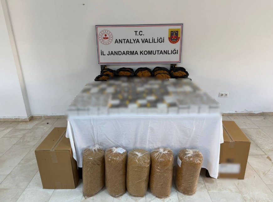 Serik'te Kaçakçılığa Büyük Darbe: 27 Bin 500 Makaron Ele Geçirildi