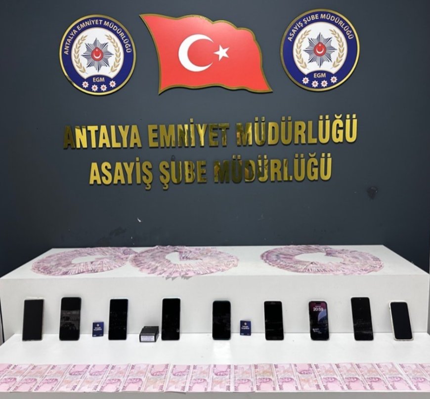 Antalya Emniyeti'nden Titiz Çalışma: Nitelikli Dolandırıcılık Suçundan 5 Şüpheli Yakalandı