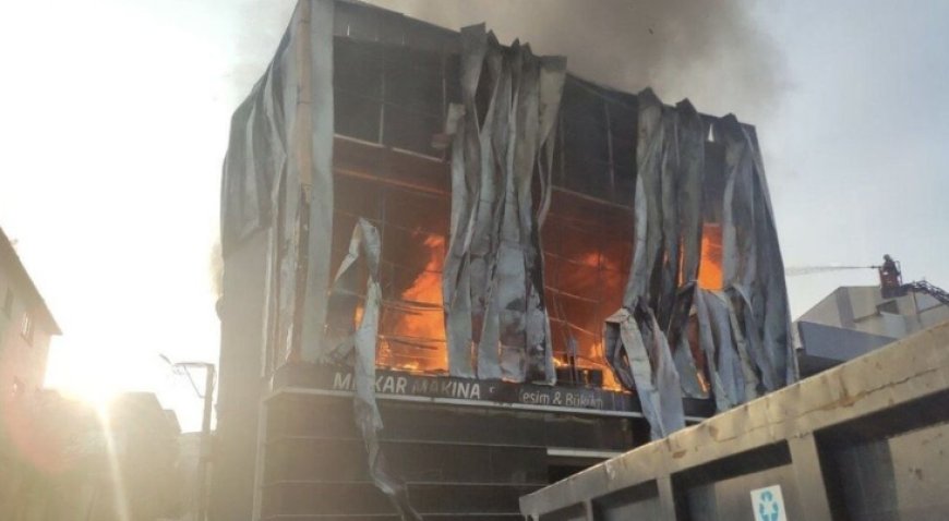 Dilovası'nda Fabrika Yangını: 6 İşçi Öldü.