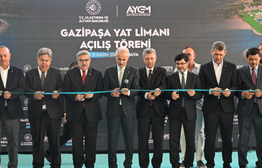 Gazipaşa Yat Limanı Hizmete Açıldı: Antalya, Yat Turizminin Yeni Merkezi Oluyor!