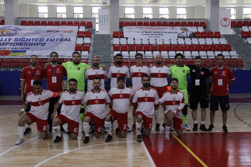 IBSA Futsal Dünya Şampiyonası'na Flaş Başlangıç: Türkiye, Japonya'yı Gol Yağmuruna Tuttu!