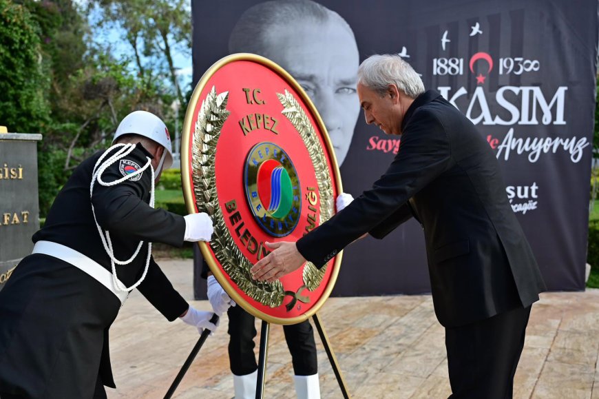 Kepez'de 10 Kasım Anması: Atatürk'e Sonsuz Saygı