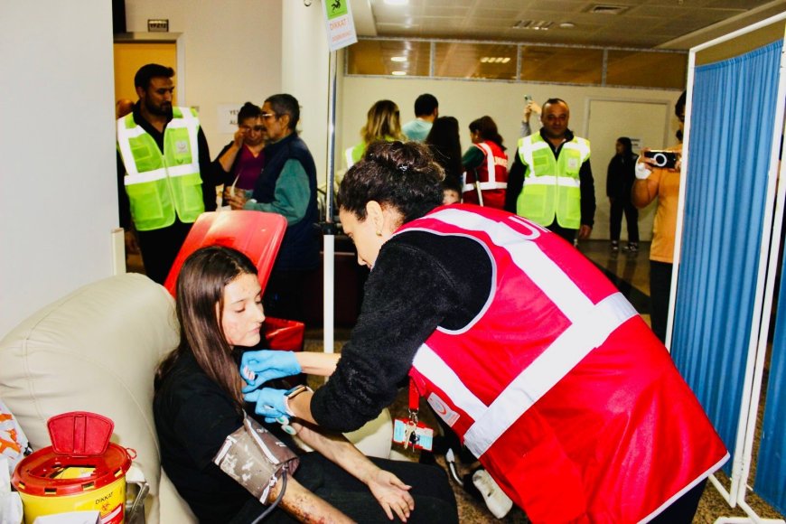 İklim Krizine Hazırlık: Antalya Hastanesinden Gerçeğini Aratmayan Tatbikat