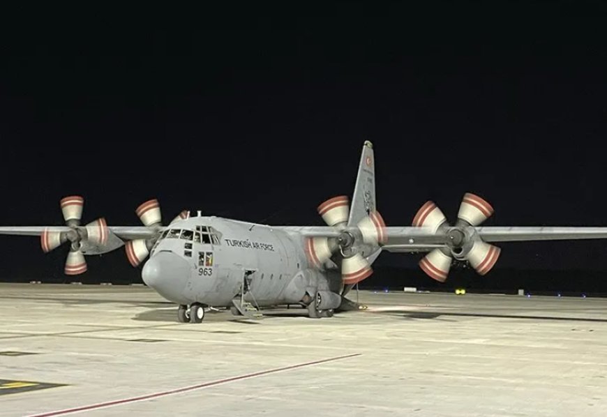 Askeri kargo uçağımız Gürcistan'da düştü!.