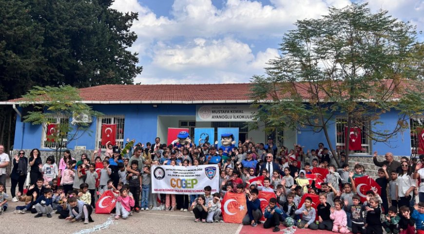 Antalya Emniyet'ten Geleceğe Uçan Köprü: "Uçurtma Şenliği" Coşkusu