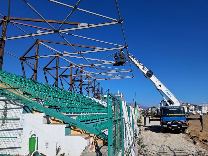 Serik Spor'un Gurbet Hasreti Bitiyor: Stadyum, TFF Kriterlerine Uygun Hale Getiriliyor.