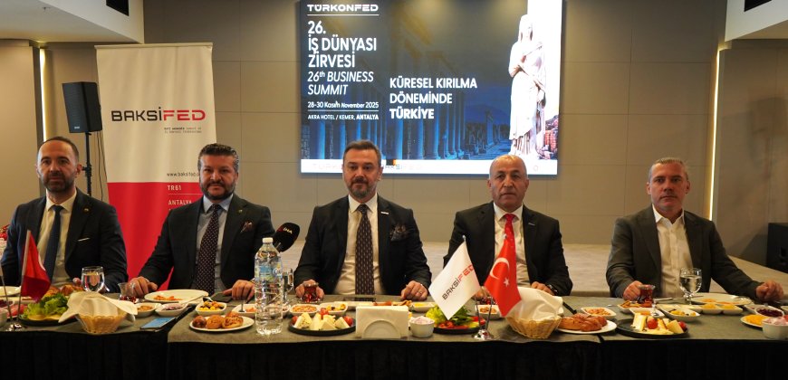 Antalya, 2026 Ekonomik Görünümünü Belirleyecek Zirveye Ev Sahipliği Yapıyor.