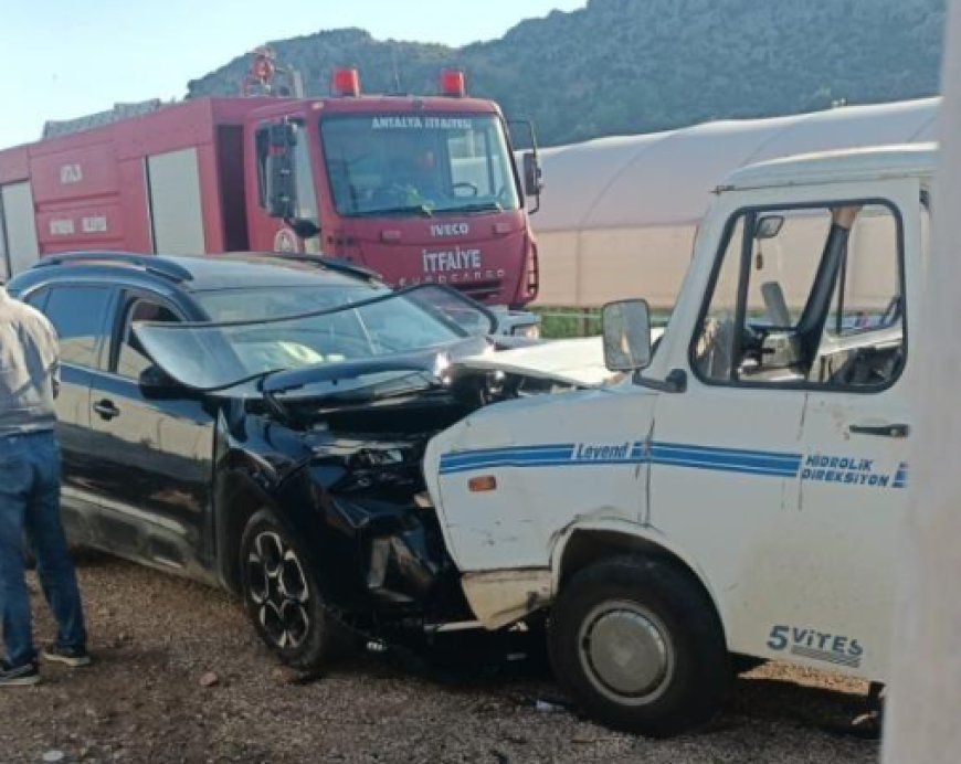 Serik'te Kaza Mağduru Hayatını Kaybetti