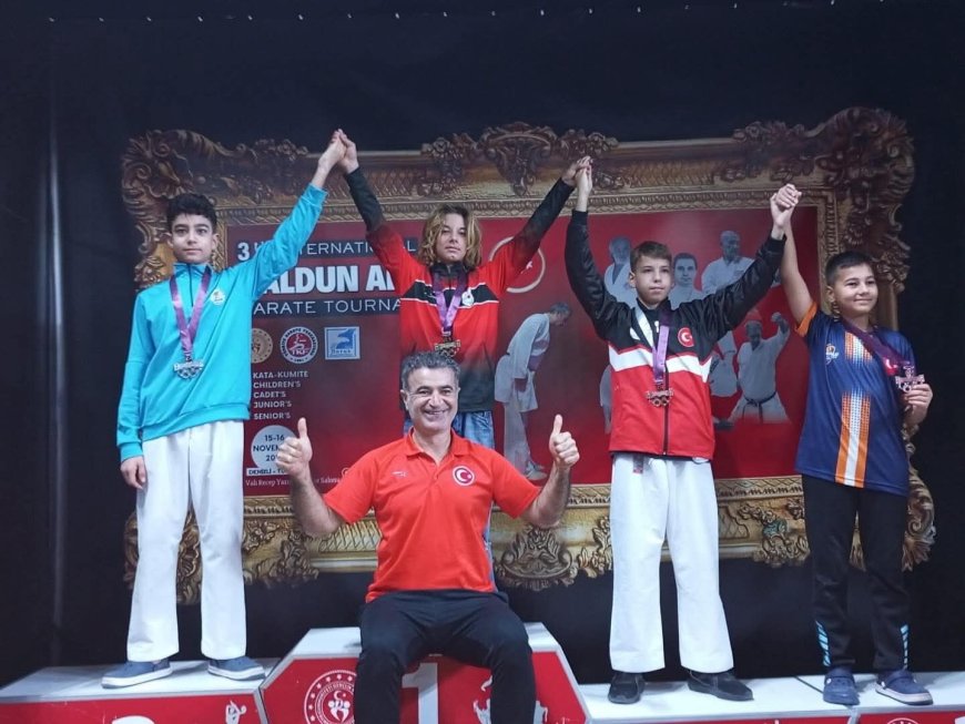 Kemer Karate Takımı'ndan Madalya Yağmuru!