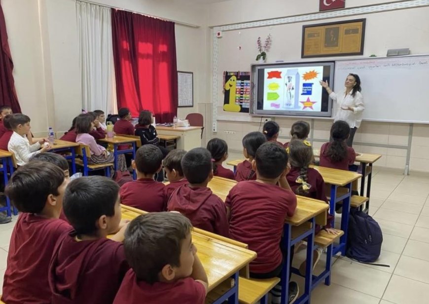 Gazipaşa'da Öğrencilere Su Tasarrufu ve Gıda Güvenliği Eğitimi