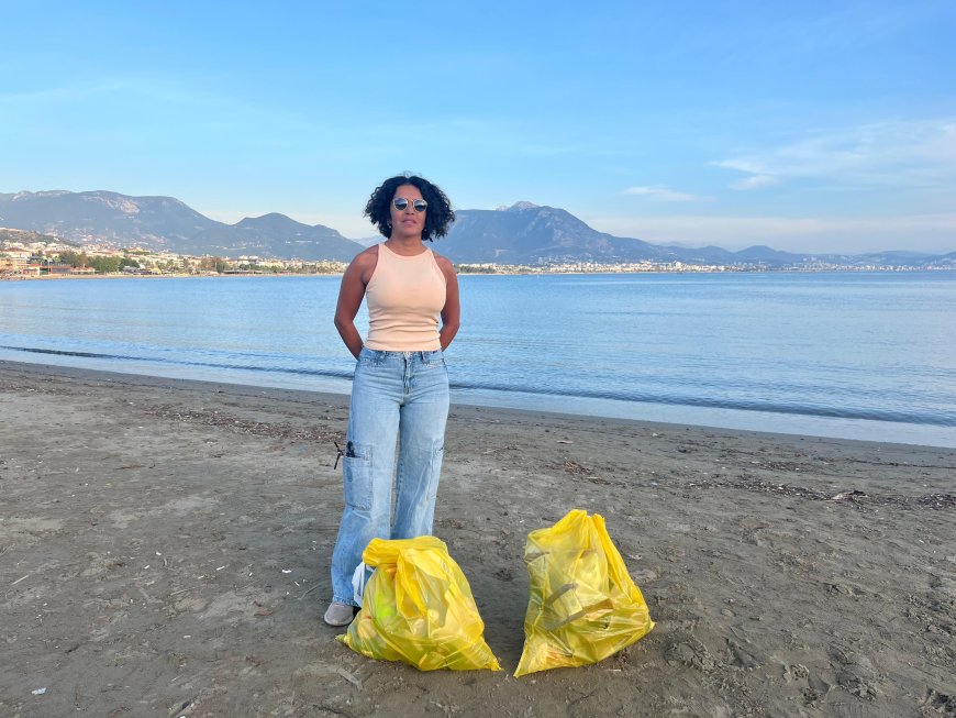 Alanya'da Öğrenci ve Öğretmenden Çevre Seferberliği