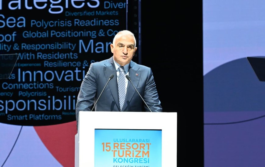 Antalya'da 15. Resort Turizm Kongresi Başladı: Kış Teşvikleri Yeniden Devreye Alındı