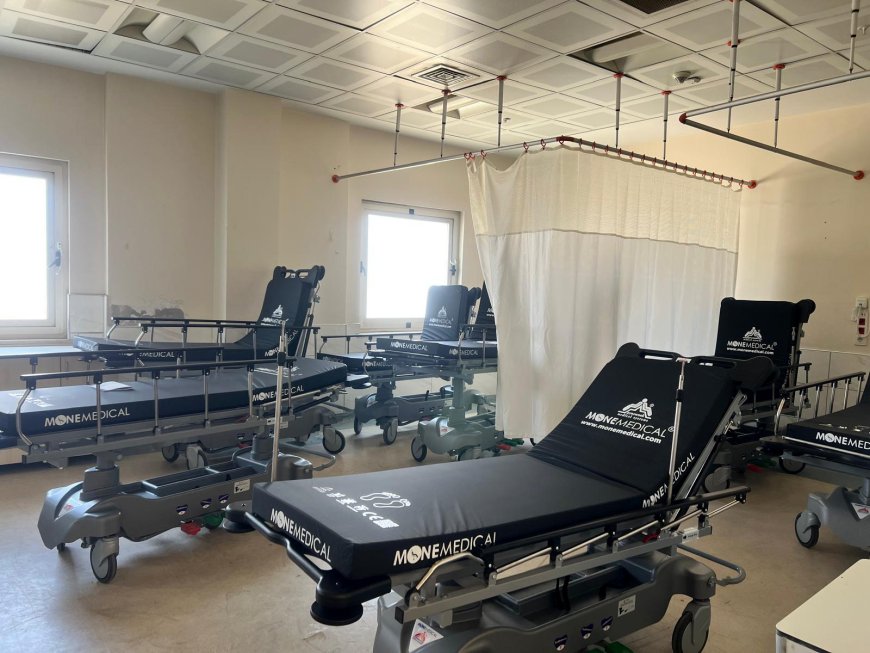 ANTALYA Serik Devlet Hastanesi'ne 11 acil müdahale yatağı hibe edildi.