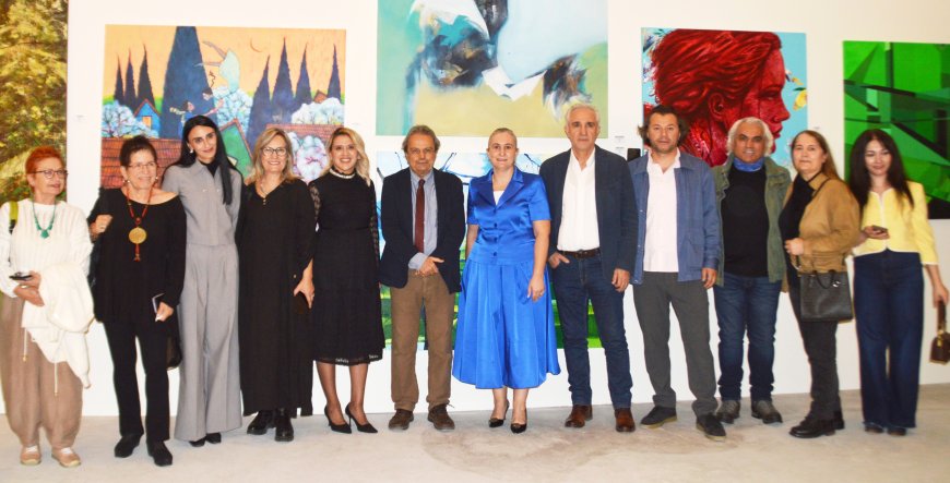 Muratpaşa Edebiyat Günleri Kapsamında 'Sanat, Nereye?' Sergisi Açıldı