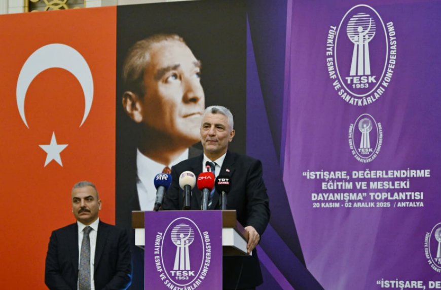 Bakan Bolat: "704 Milyar Lira Destek Sağladık; Esnafımız Büyüdükçe Ülke Büyür"