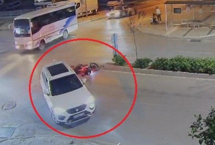 Antalya’nın Manavgat ilçesinde ‘U’ dönüşü yapan otomobile çarpmamak için fren yapınca devrilen motosikletin sürücüsü yaralandı.