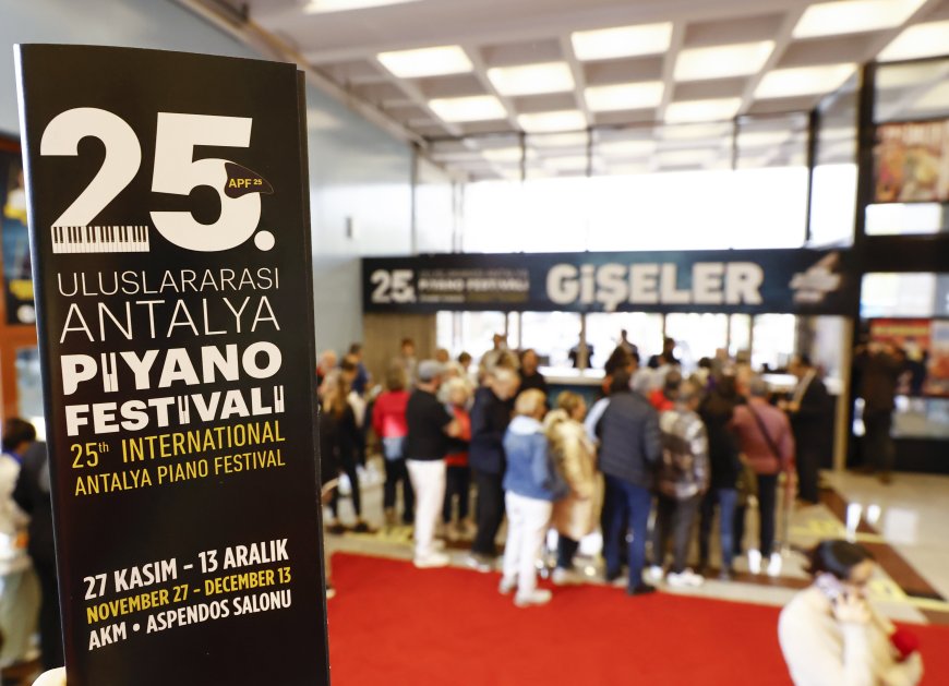 25. Uluslararası Antalya Piyano Festivali Biletleri Satışa Çıktı: Gişede Uzun Kuyruklar Oluştu