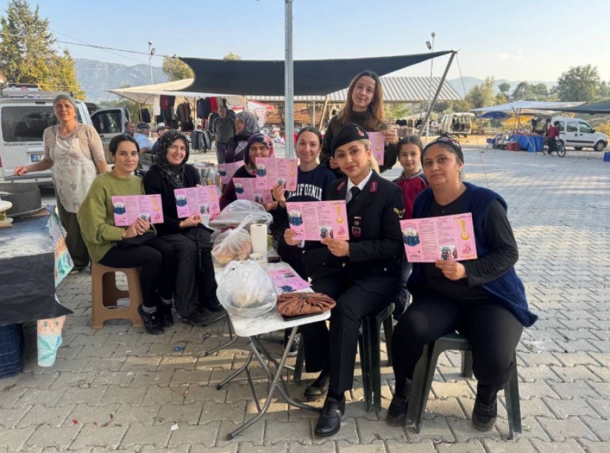 Antalya Jandarma Komutanlığı'ndan Kapsamlı 25 Kasım Farkındalık Faaliyeti