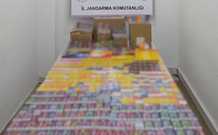 Kepez’de Kaçak Sigara Operasyonu