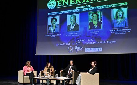 Muratpaşa'da "Doğanın Davası" Tartışıldı: İklim Kanunu ve Zeytinliklerin Savunması