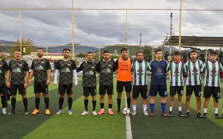 Kumluca'da Geleneksel Halı Saha Futbol Turnuvası Başladı