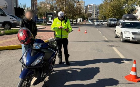 Antalya Trafik Denetimleri Hız Kesmiyor: Son Bir Haftada 58 Binden Fazla Araç Kontrol Edildi