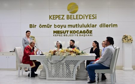 Kepez’de 2025 yılının son özel günü olan 12.12.2025 tarihinde 25 çift dünya evine girecek.