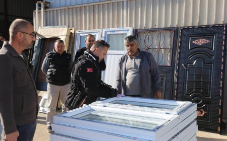 Kepez Zabıtası’ndan Hurdacılar Sitesi’ne denetim