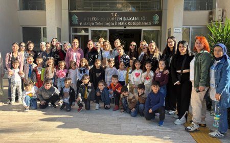 Minik Okurlar Yazarıyla Buluştu: Tekelioğlu Kütüphanesi’nde Renkli Gün