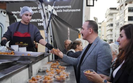 Konyaaltı'nda Gülşah Başkan İçin Vefa: Lokmalar Dualarla Dağıtıldı