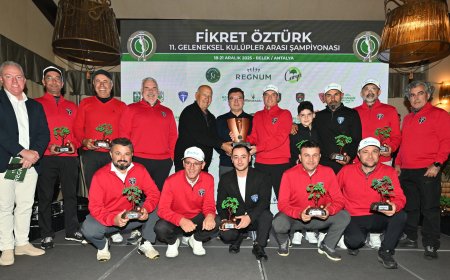 Golfün Devleri Belek’te Buluştu: Fikret Öztürk Turnuvası'nda Kupa Kemer'in