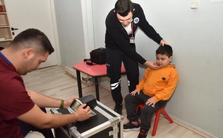 Erken Teşhis Hayat Kurtarır: Kepez Belediyesi Okullarda Göz Taramasında