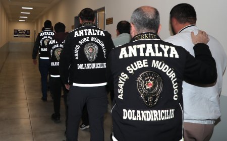 Antalya Merkezli 6 İlde "Sahte Polis" Operasyonu
