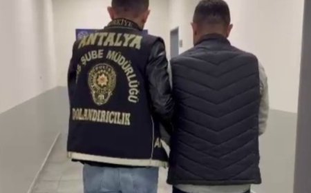 Antalya’da Kendini Polis Olarak Tanıtan Şüpheliye Tutuklama